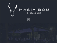 Tablet Screenshot of masiabou.com